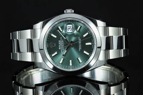 rolex op 41mm tiffany|Rolex 41mm date just mint dial.